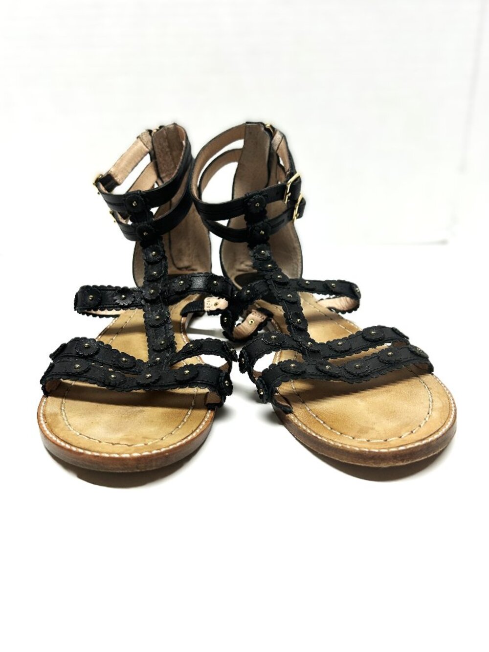 Kate Spade summer brown leather sandal size 8.5